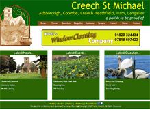 Tablet Screenshot of creechstmichael.net